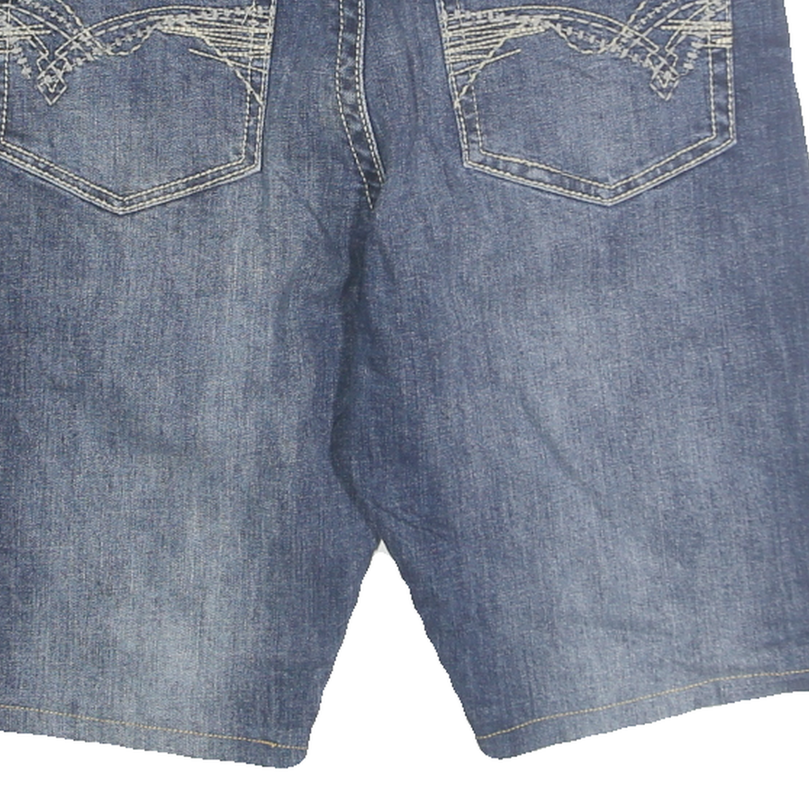 WRANGLER Mens Denim Blue Casual Shorts M W32 Cotton Blend Comfort Fit