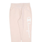 CHAMPION REVERSE WEAVE Womens Joggers Beige Slim Tapered M W28 L28 Cotton Casual