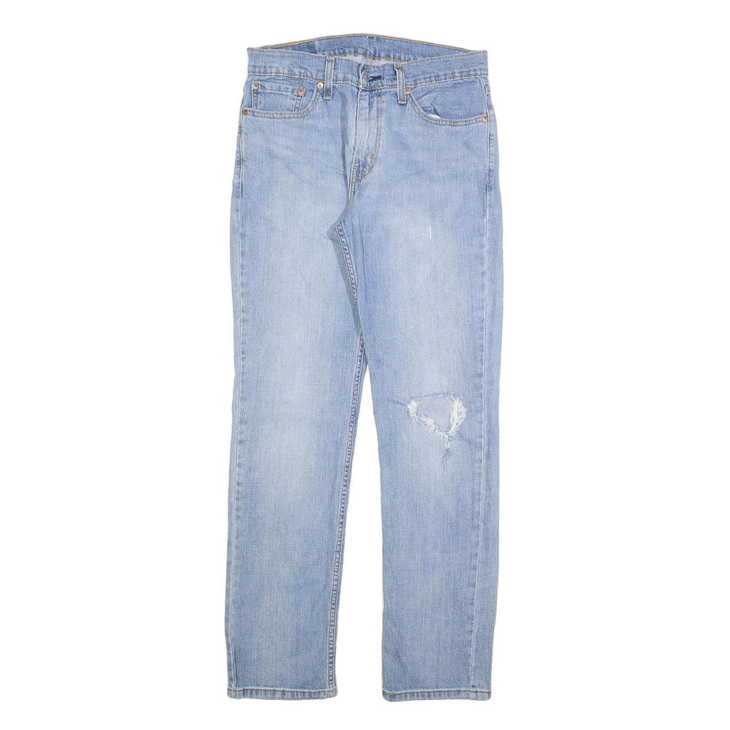 LEVI'S 511 SLIM Mens Jeans Blue Slim Skinny Denim Light W31 L32 Zip Cotton Blend