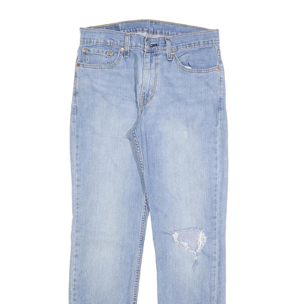 LEVI'S 511 SLIM Mens Jeans Blue Slim Skinny Denim Light W31 L32 Zip Cotton Blend