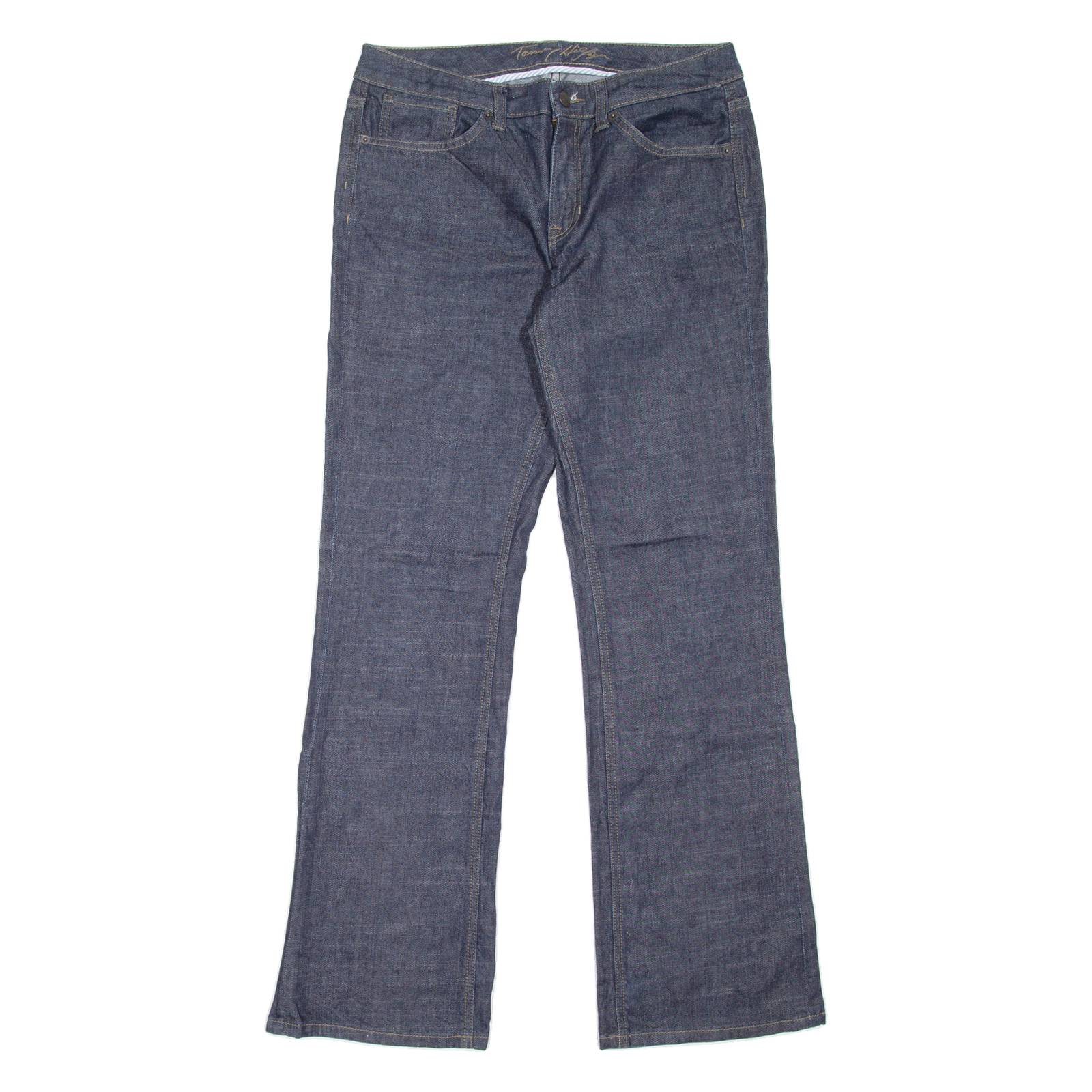 TOMMY HILFIGER Womens Jeans Blue Regular Bootcut W30 L31