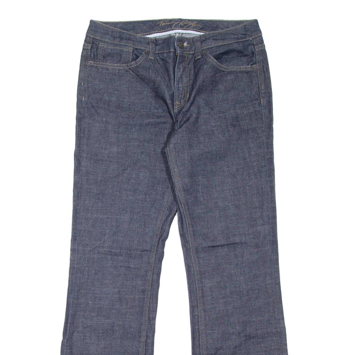 TOMMY HILFIGER Womens Jeans Blue Regular Bootcut W30 L31