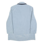 SUMMER REFLECTIONS Womens Blue Button Jacket UK 12 Polyester Blend Plain Elegant