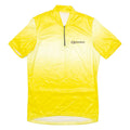 GONSO Cycling Mens Jersey Yellow 1/4 Zip L