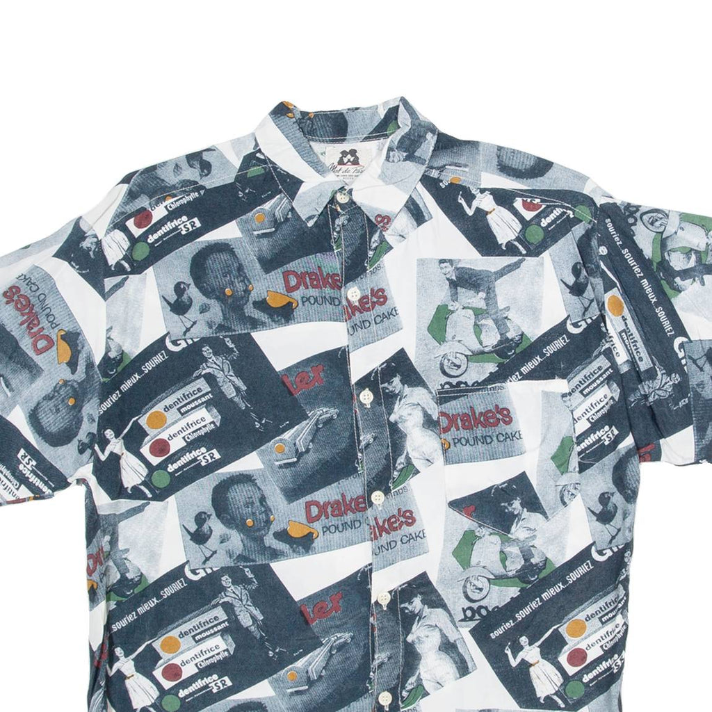 NOT DE PASSE Mens Shirt Grey S