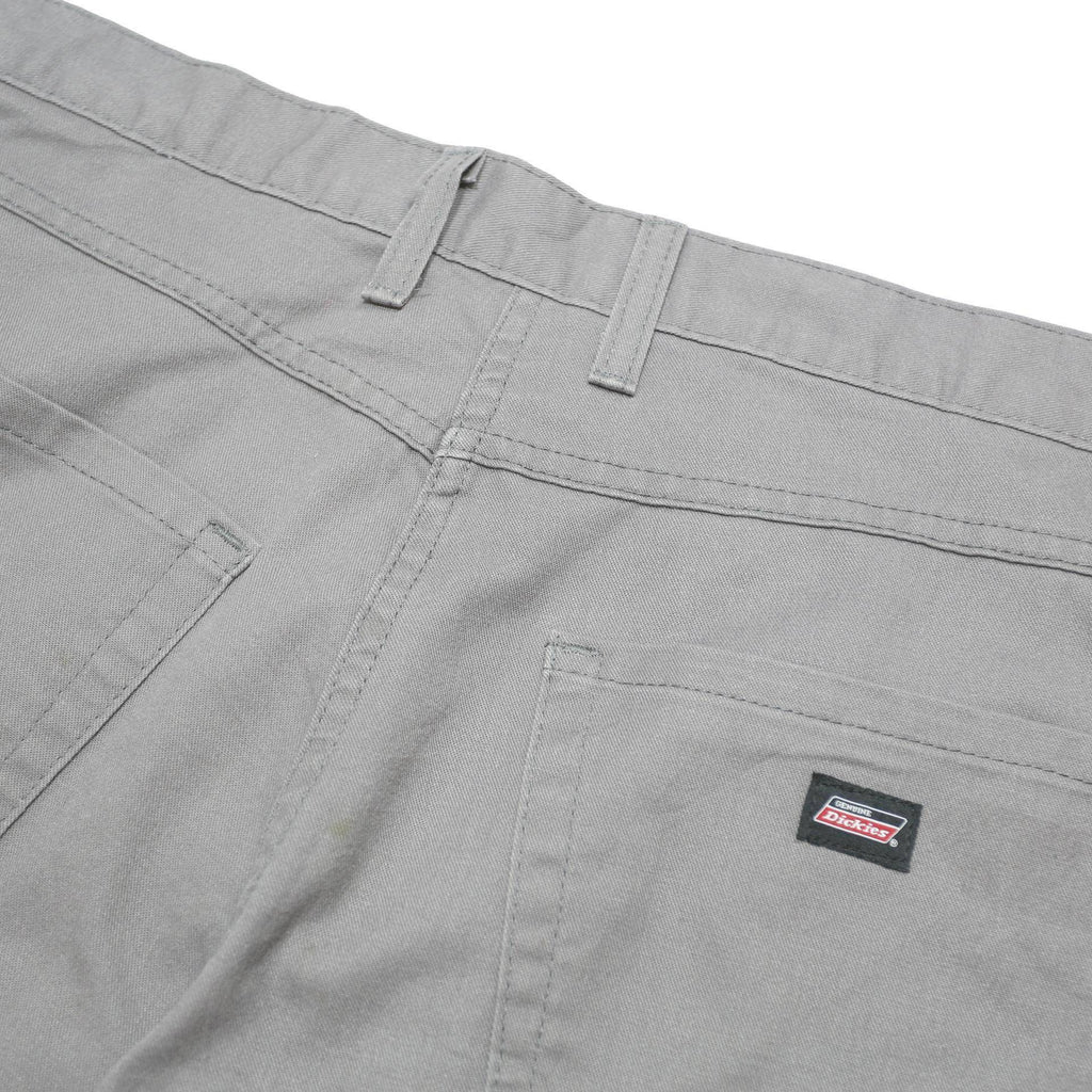 DICKIES Mens Grey Casual Polyester Blend Shorts M W34 Comfortable Durable