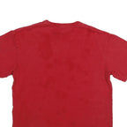 CARHARTT Mens Red Classic T-Shirt M Short Sleeve Crew Neck Cotton Blend
