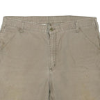 CARHARTT Mens Shorts Beige Casual Cotton Blend XL W40 Workwear Utility
