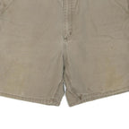CARHARTT Mens Shorts Beige Casual Cotton Blend XL W40 Workwear Utility