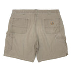 CARHARTT Mens Shorts Beige Casual Cotton Blend XL W40 Workwear Utility