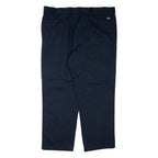 DICKIES Mens Trousers Blue Regular Tapered W44 L29