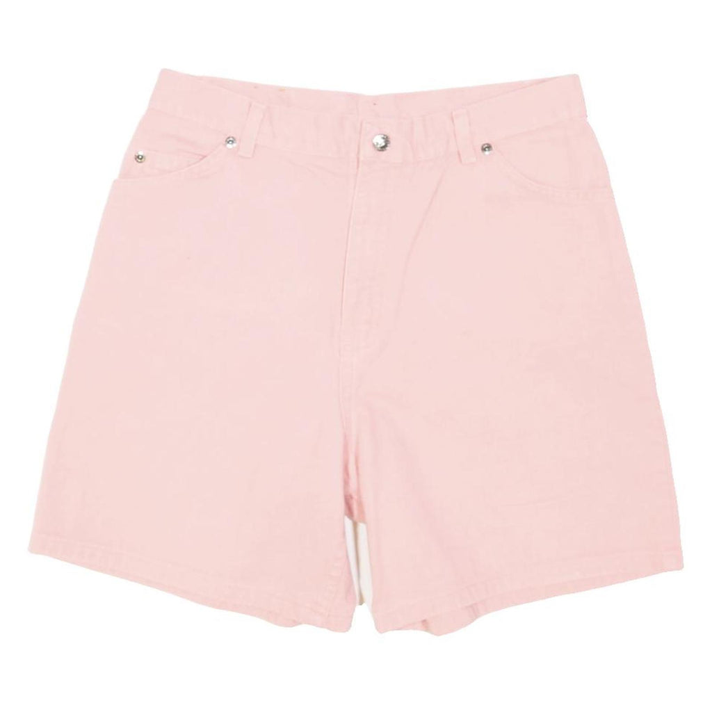 ARIZONA JEAN COMPANY Womens Pink Casual Cotton Blend Shorts M W30 Comfortable