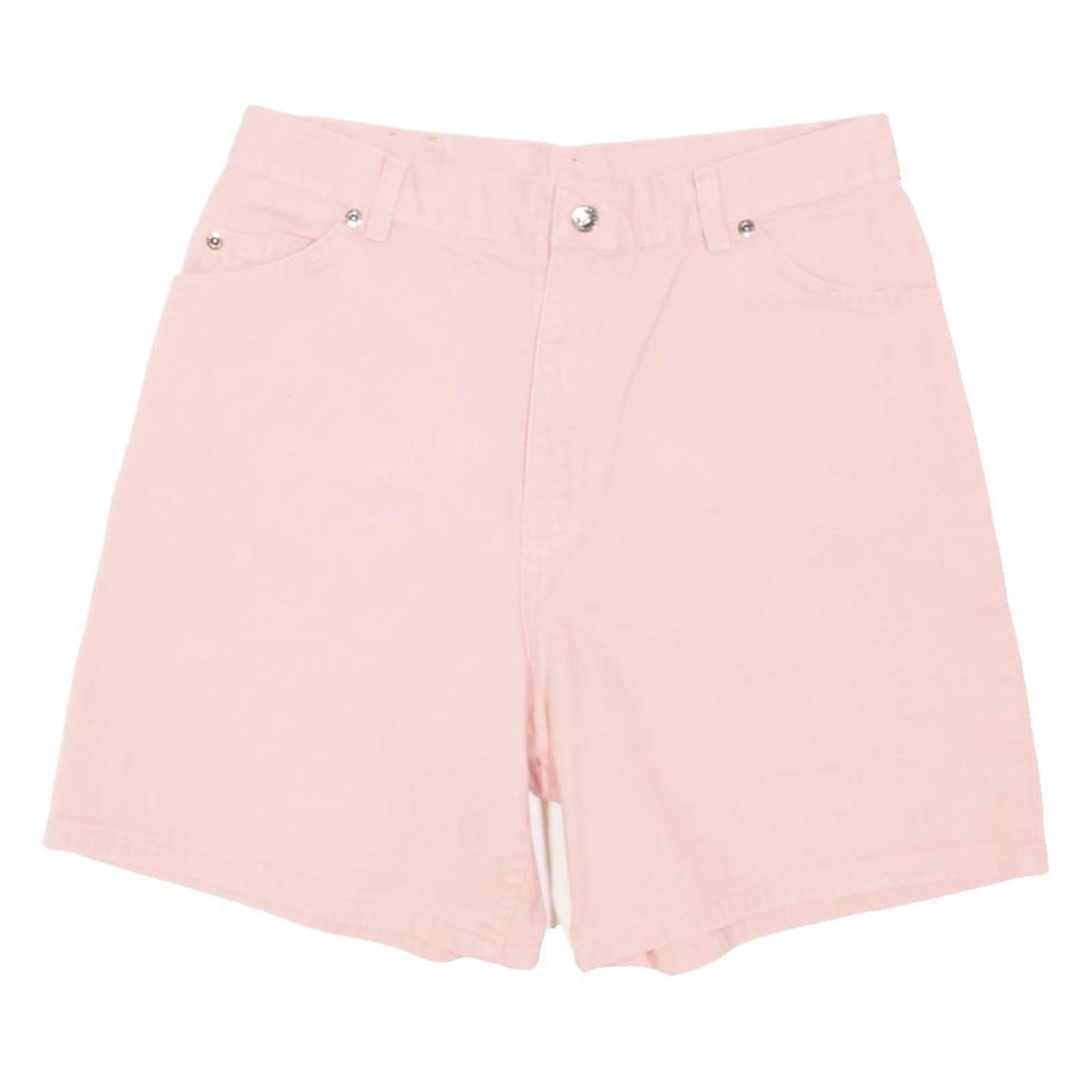 ARIZONA JEAN COMPANY Womens Pink Casual Cotton Blend Shorts M W30 Comfortable