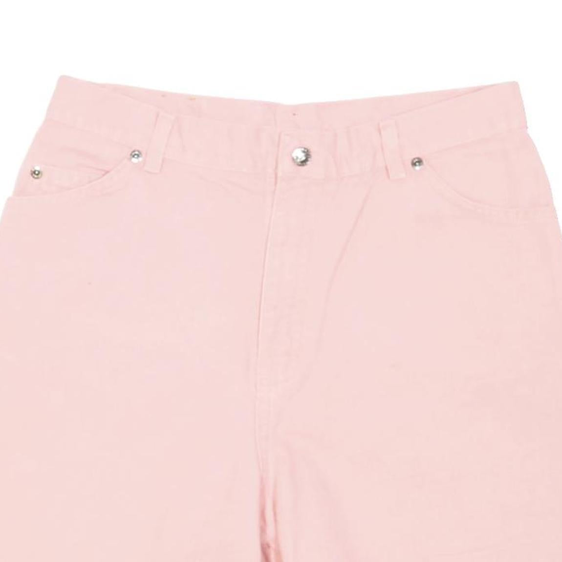 ARIZONA JEAN COMPANY Womens Pink Casual Cotton Blend Shorts M W30 Comfortable