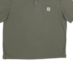 KAPPA Mens Green Short Sleeve Plain XL Cotton Blend Casual Polo Shirt