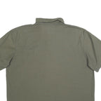 KAPPA Mens Green Short Sleeve Plain XL Cotton Blend Casual Polo Shirt