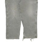 CARHARTT Mens Relaxed Work Jeans Grey Denim W44 L27 Durable Heavy Cotton