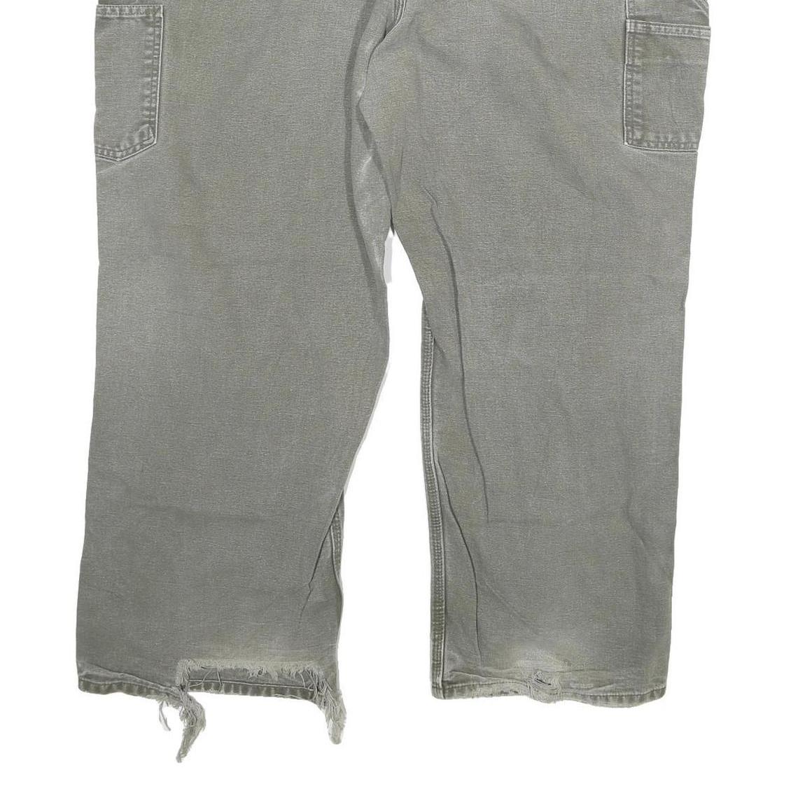 CARHARTT Mens Relaxed Work Jeans Grey Denim W44 L27 Durable Heavy Cotton