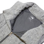 THE NORTH FACE Womens Grey Zip Jacket L Polyester Plain Sleeveless Lightweight