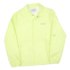 CARHARTT Mens Yellow Jacket S Polyester Blend Plain Zip Casual Lightweight
