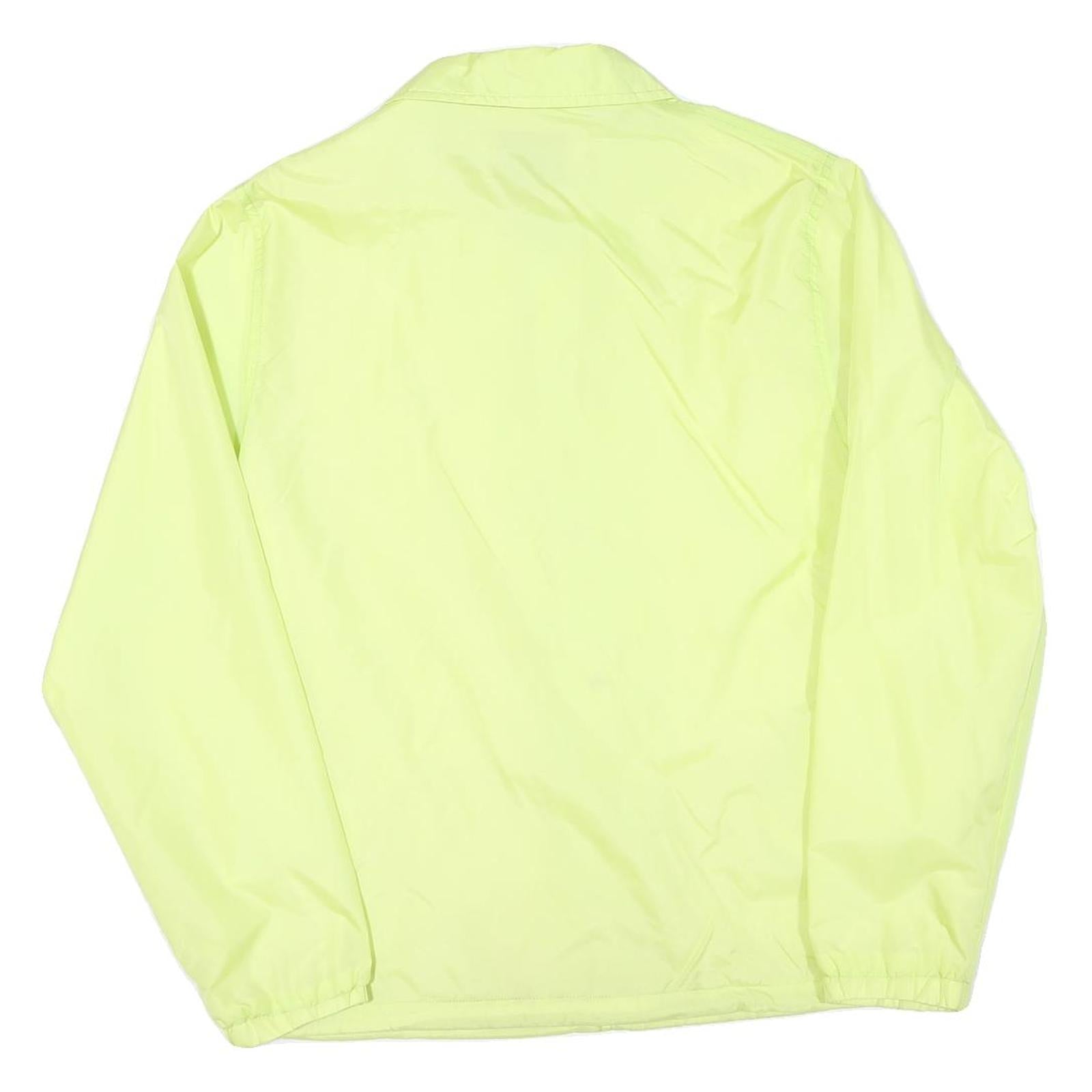 CARHARTT Mens Yellow Jacket S Polyester Blend Plain Zip Casual Lightweight