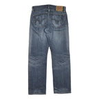 LEVI'S 514 Classic Womens Jeans Blue Regular Straight Denim Medium W32 L32