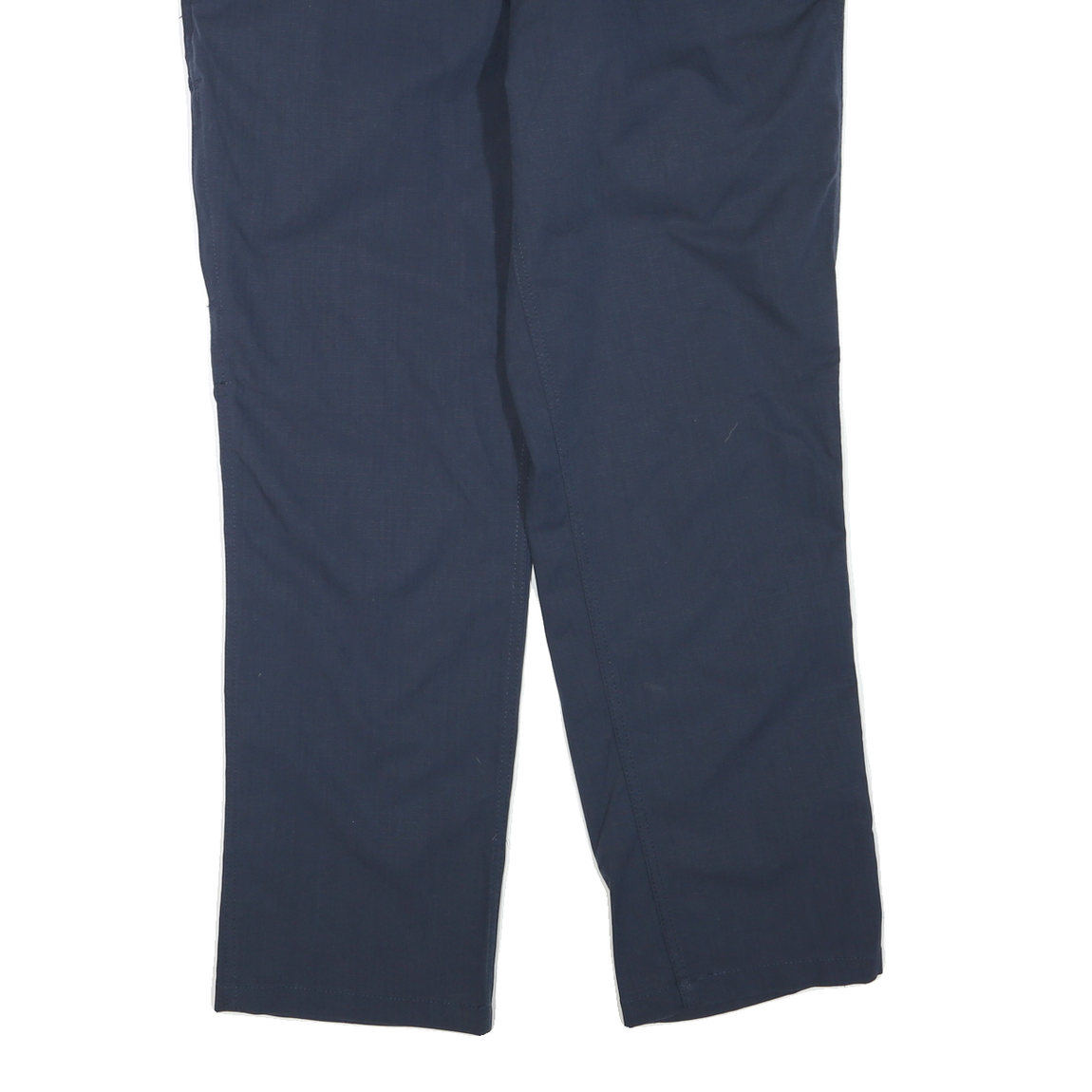 CARHARTT Mens Polyester Blend Navy Regular Straight Trousers W36 L30 Workwear
