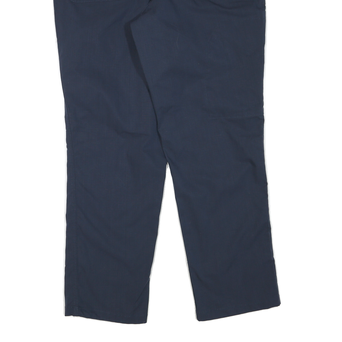 CARHARTT Mens Polyester Blend Navy Regular Straight Trousers W36 L30 Workwear