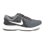 NIKE Run Swift Womens Lace-Up Trainers Black & Grey Synthetic UK 4.5 Comfort