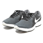 NIKE Run Swift Womens Lace-Up Trainers Black & Grey Synthetic UK 4.5 Comfort