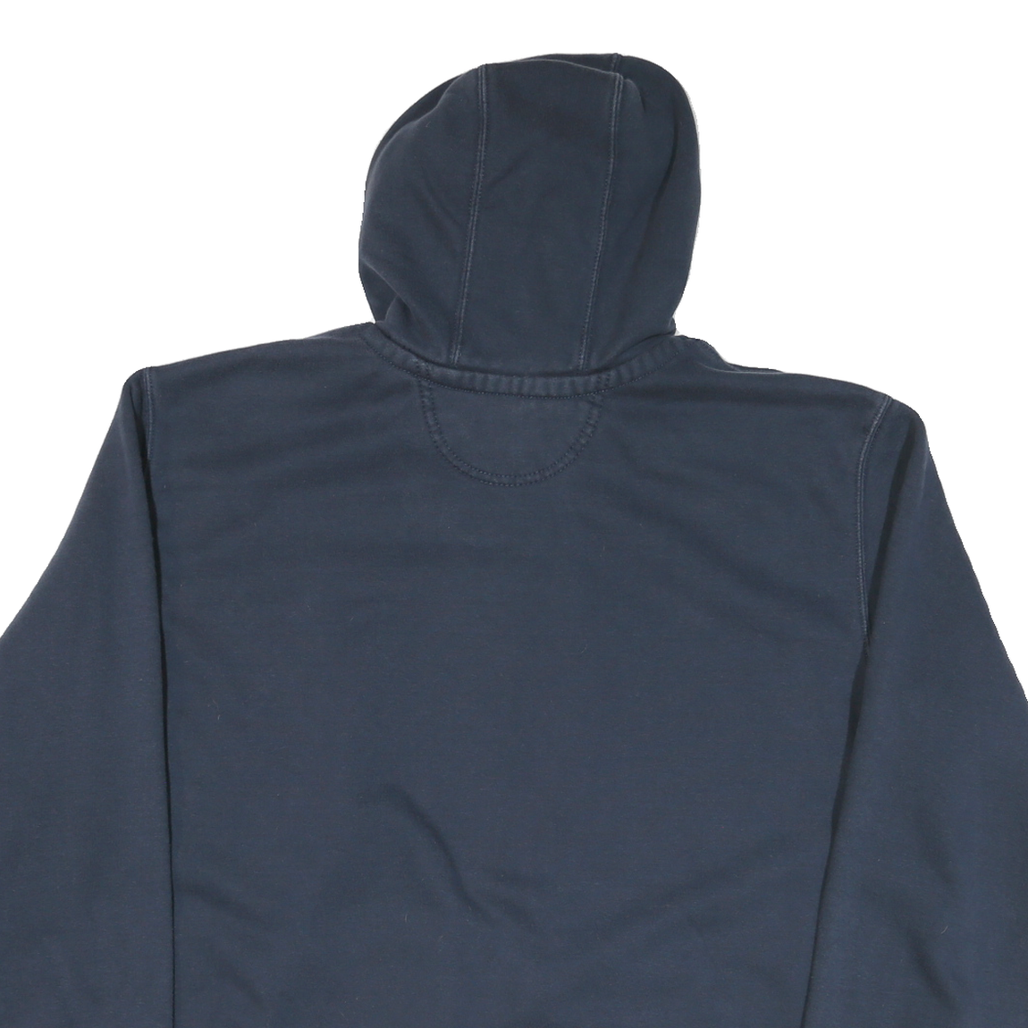 CARHARTT Mens Navy Blue Hoodie 2XL Workwear Cotton Blend Pullover