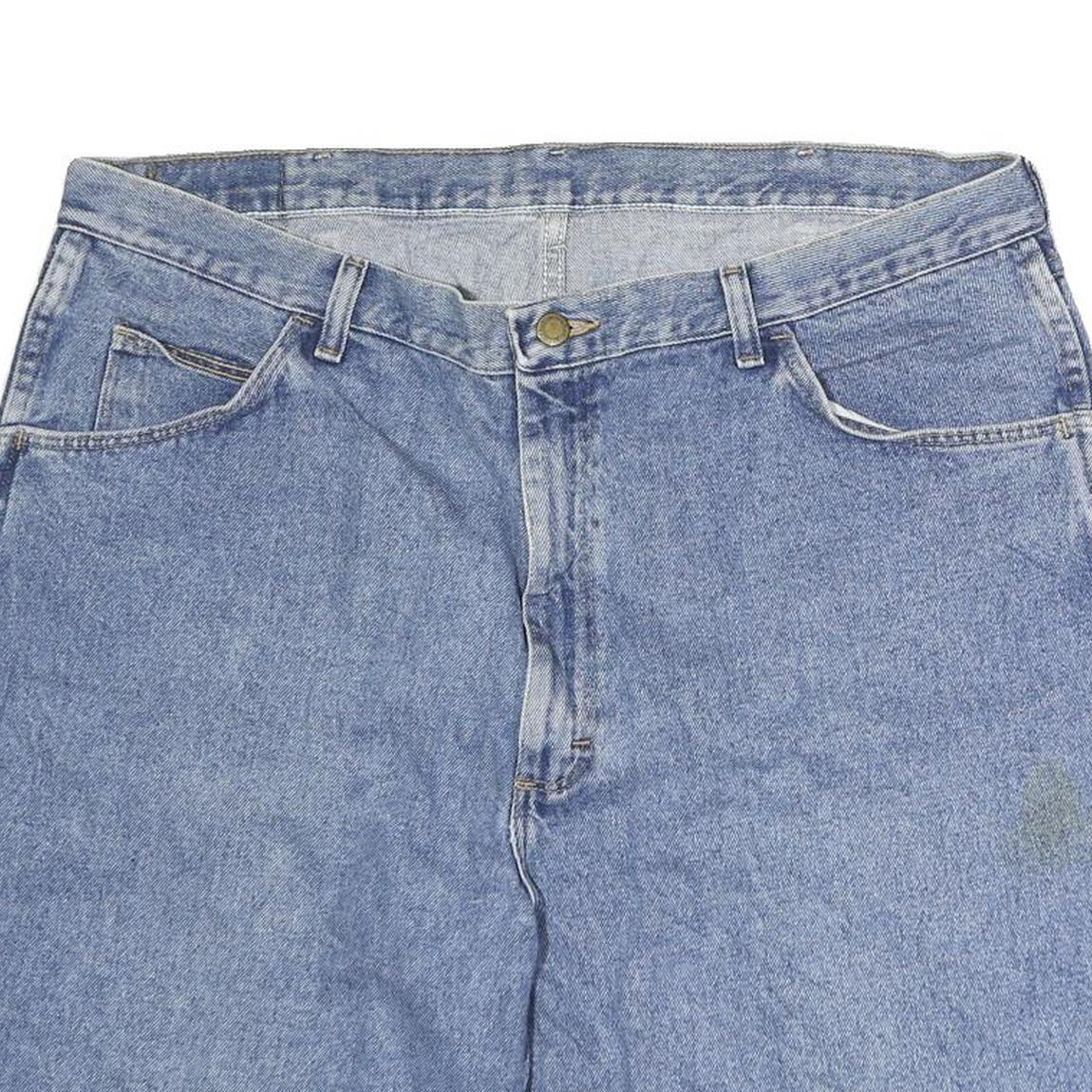 WRANGLER Mens Denim Blue Casual Shorts XL W40 Classic Fit Cotton