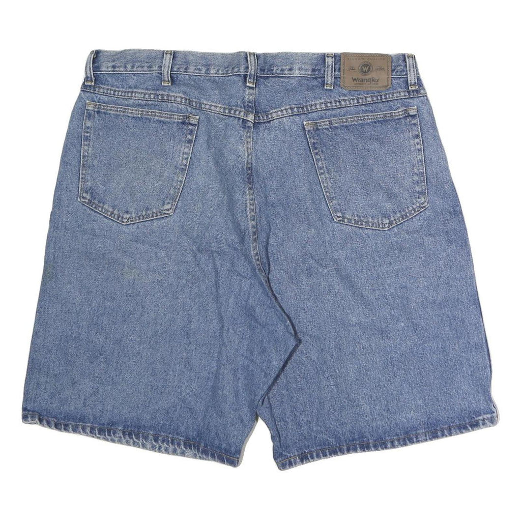 WRANGLER Mens Denim Blue Casual Shorts XL W40 Classic Fit Cotton