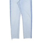 LEVI'S 501S Womens Jeans Blue Slim Straight Denim Light W26 L28 Raw Hem