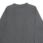 FILA Mens Grey Cotton Crew Neck M Sweatshirt Embroidered Logo Retro Style