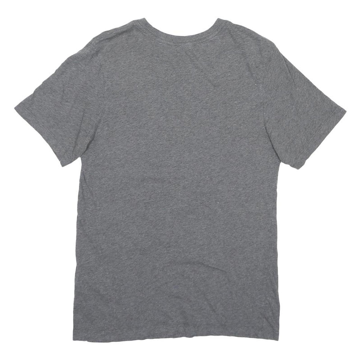 NIKE Mens Grey Just Do It Graphic T-Shirt S Short Sleeve Crew Neck Casual Cotton