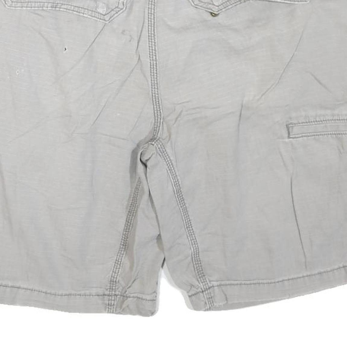 CARHARTT Mens Shorts Grey Casual M W34 Cotton Blend Comfortable Workwear