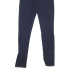 LEVI'S Womens Jeans Blue Regular Skinny Denim Dark W25 L28 Classic Zip