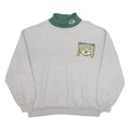 MAJESTIC Womens Grey Green Green Bay Packers Crew Neck XL Sweatshirt Pullover