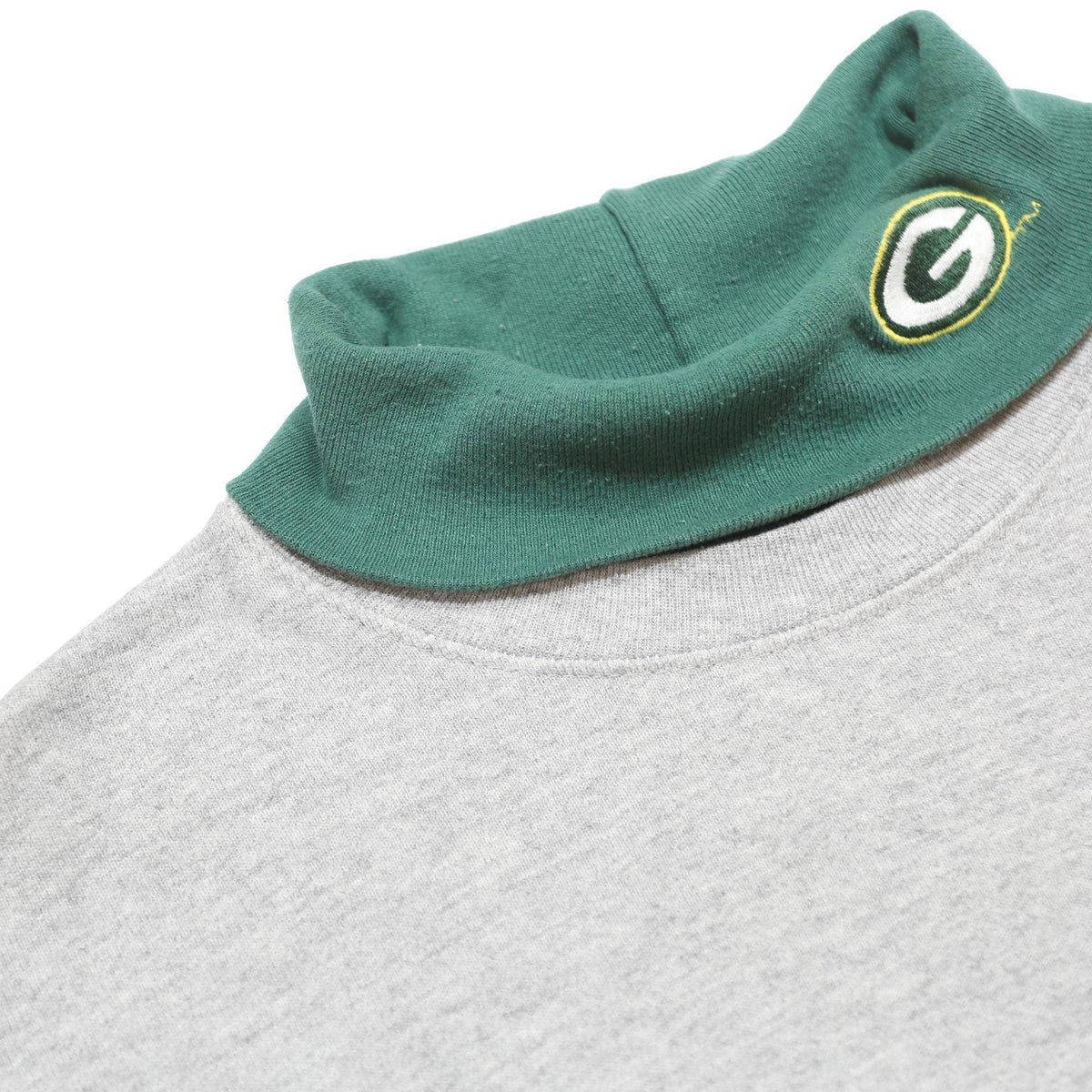 MAJESTIC Womens Grey Green Green Bay Packers Crew Neck XL Sweatshirt Pullover