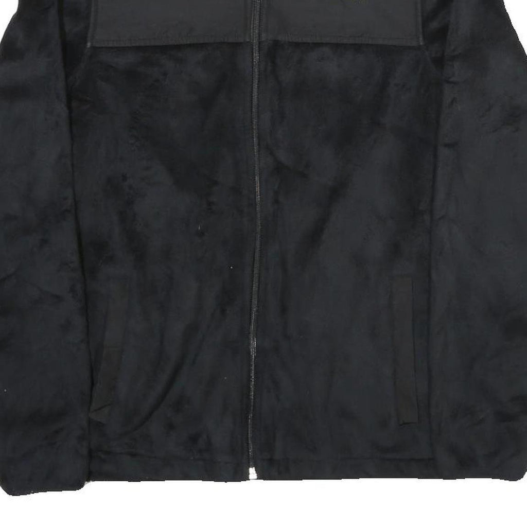 FILA Womens Black Sport Jacket S Polyester Zip Plain Casual Lightweight