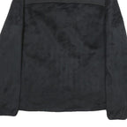 FILA Womens Black Sport Jacket S Polyester Zip Plain Casual Lightweight