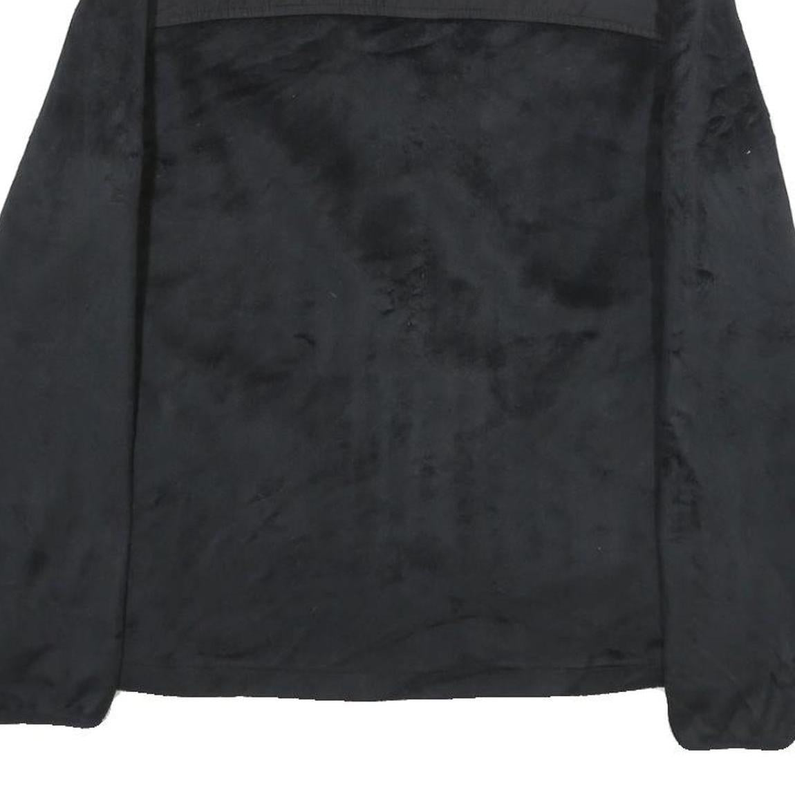 FILA Womens Black Sport Jacket S Polyester Zip Plain Casual Lightweight