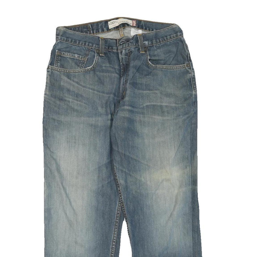 LEVI'S 569 Womens Regular Fit Straight Denim Stone Wash W31 L26 Casual Jeans