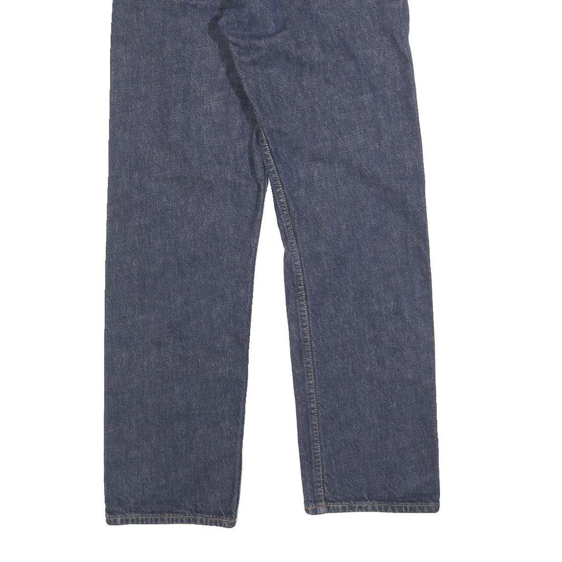 LEVI'S 501 Mens Jeans Blue Regular Straight Denim Medium W30 L30 Classic Button