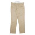 POLO RALPH LAUREN Mens Regular Fit Beige Cotton Blend Trousers W34 L34 Casual