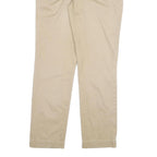 POLO RALPH LAUREN Mens Regular Fit Beige Cotton Blend Trousers W34 L34 Casual