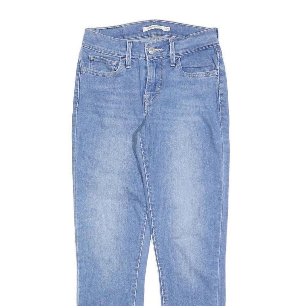 LEVI'S 710 Womens Jeans Blue Slim Skinny Denim Medium W26 L26 Stretch