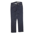 DKNY Womens Jeans Blue Slim Skinny Denim Dark W28 L27 Stylish Zip Closure