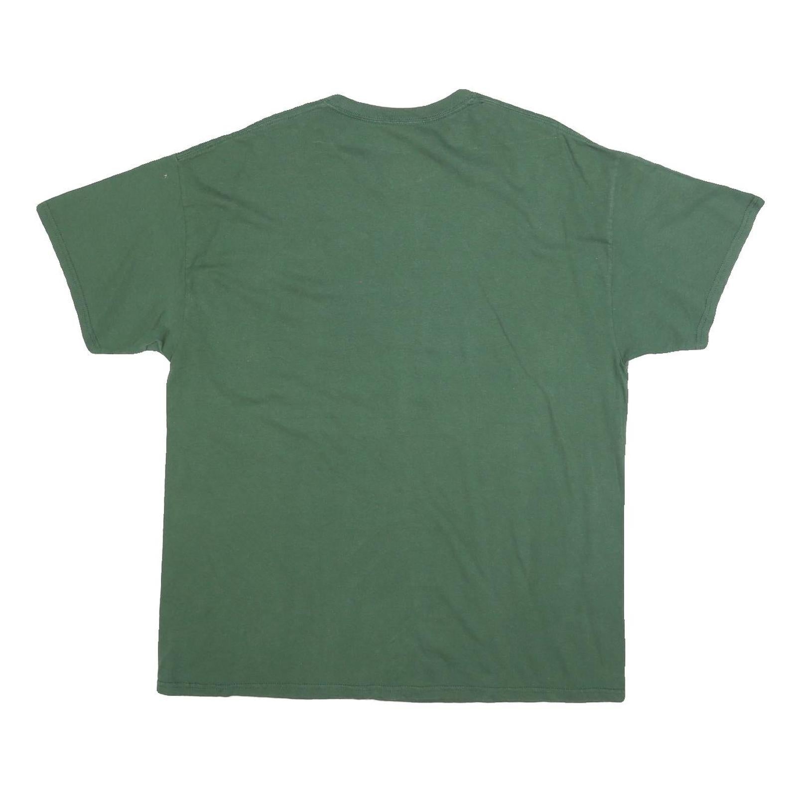 MLB Mens Green Oakland Athletics Graphic T-Shirt XL Short Sleeve Crew Neck